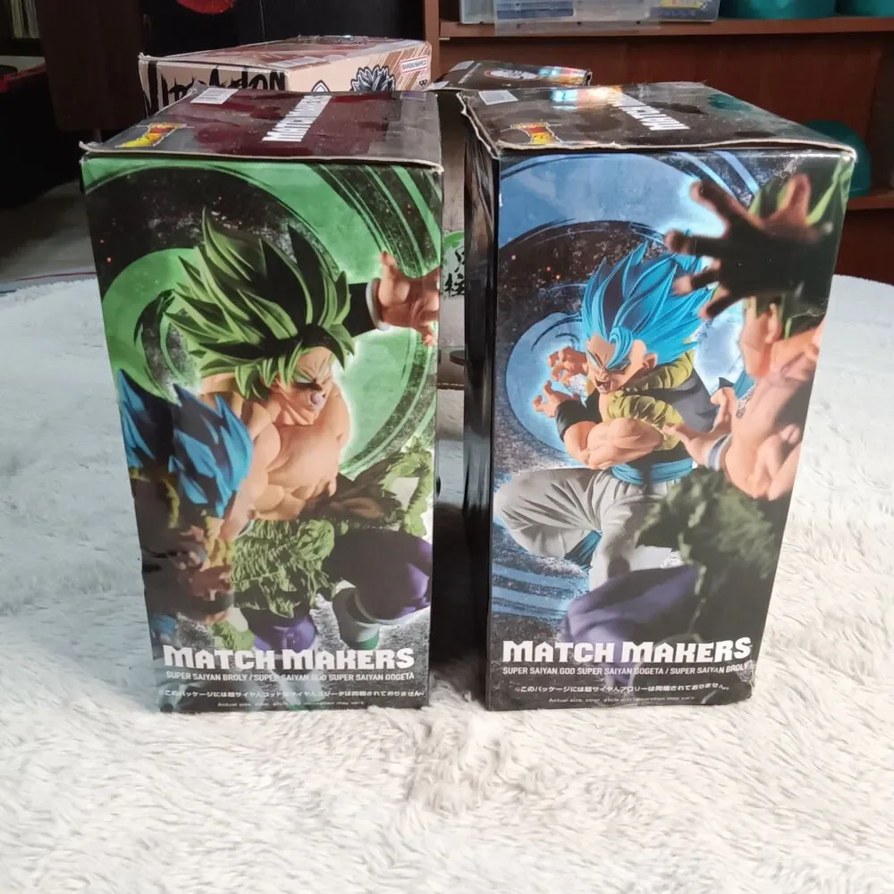 Dragon Ball Super Match Makers GOGETA vs BROLY Anime 2 Figure Set Banpresto NIB